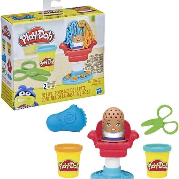 Brand New💇‍♂️ Play-Doh® Mini  Crazy Cuts Kit Hair Stylist Barber ✂️🎨Ages 3+ - Picture 1 of 7